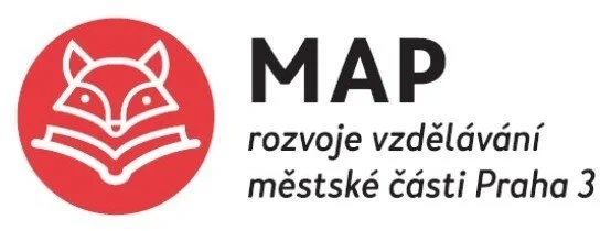 Logo MAP červené s textem